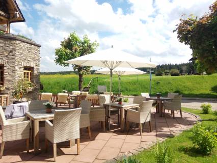 Terrasse Hotel Grüner Wald