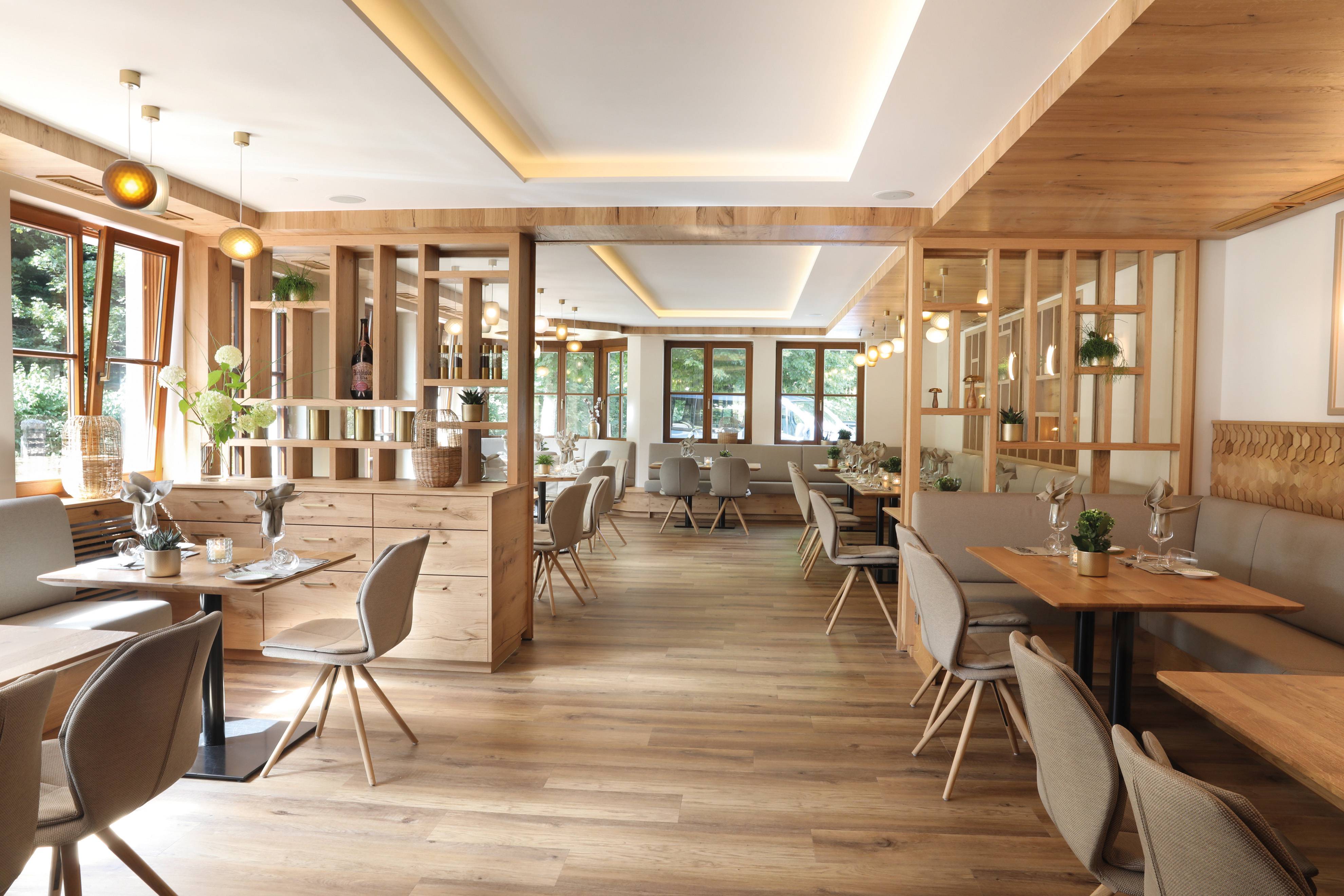 Katharina: Restaurant - Hotel Grüner Wald