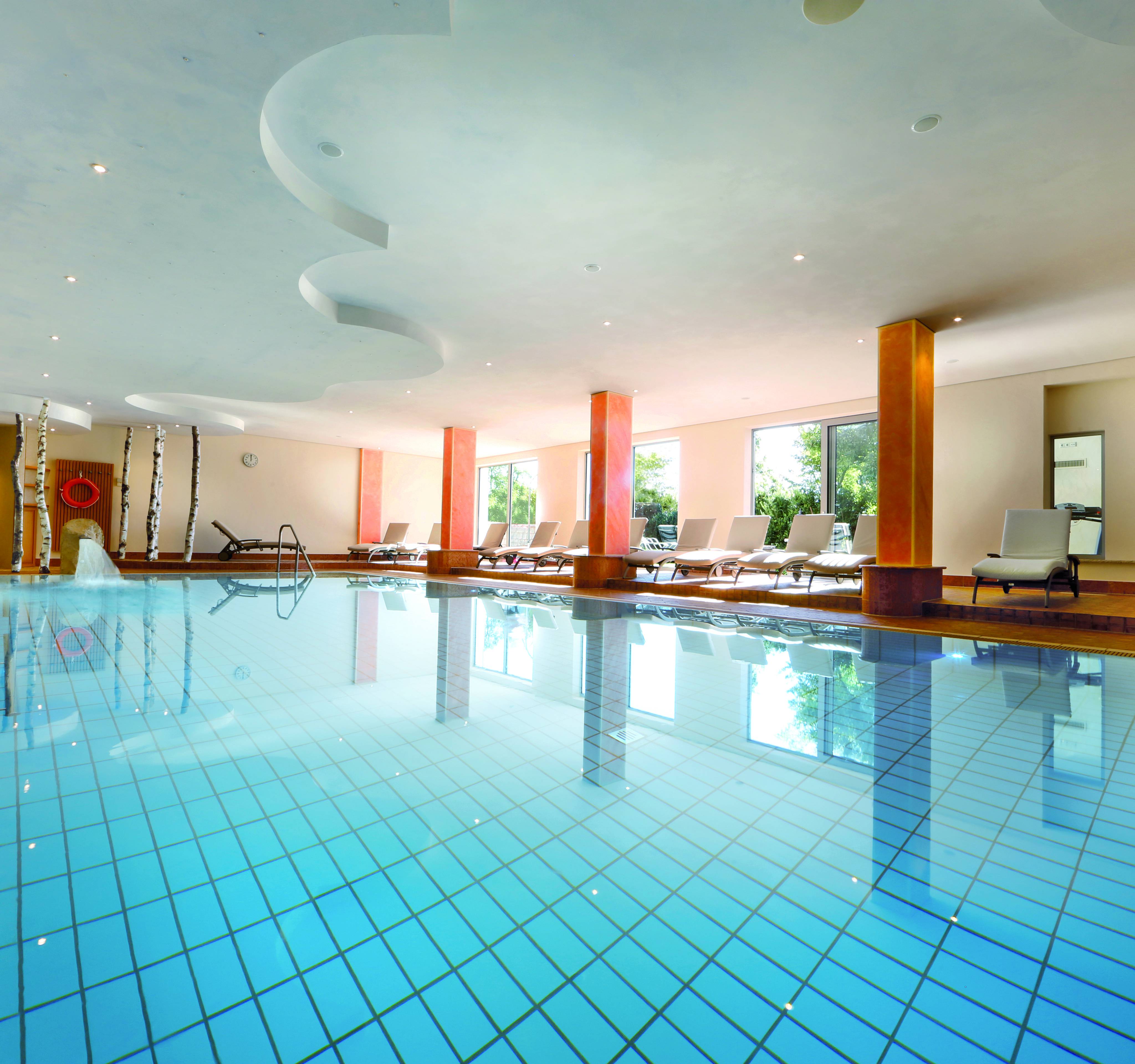 The indoor pool: Hotel Grüner Wald - Hotel Grüner Wald