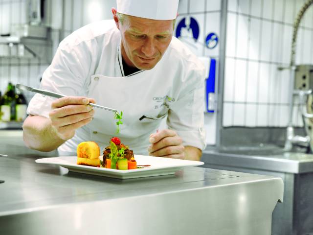 Chef at the Hotel Grüner Wald in Freudenstadt in the Black Forest