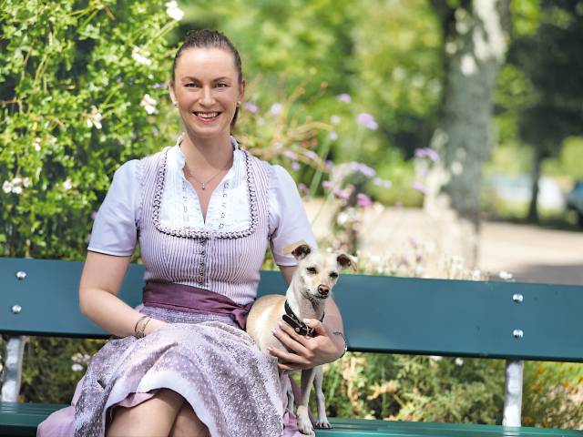 Gastgeberin Anke Hoyer im Hotel Grüner Wald in Freudenstadt