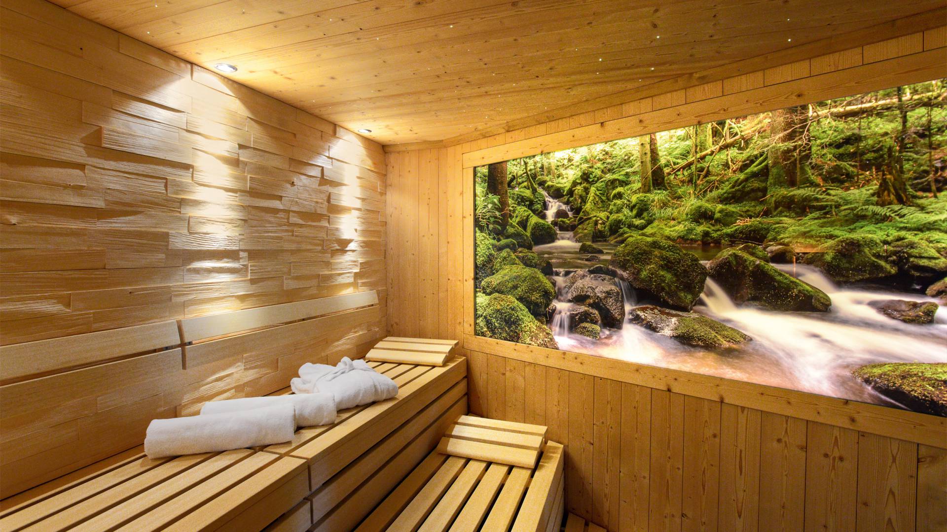 Finnische Sauna im Wellnesshotel Grüner Wald in Freudenstadt